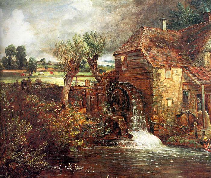 John Constable Parham Mill at Gillingham China oil painting art